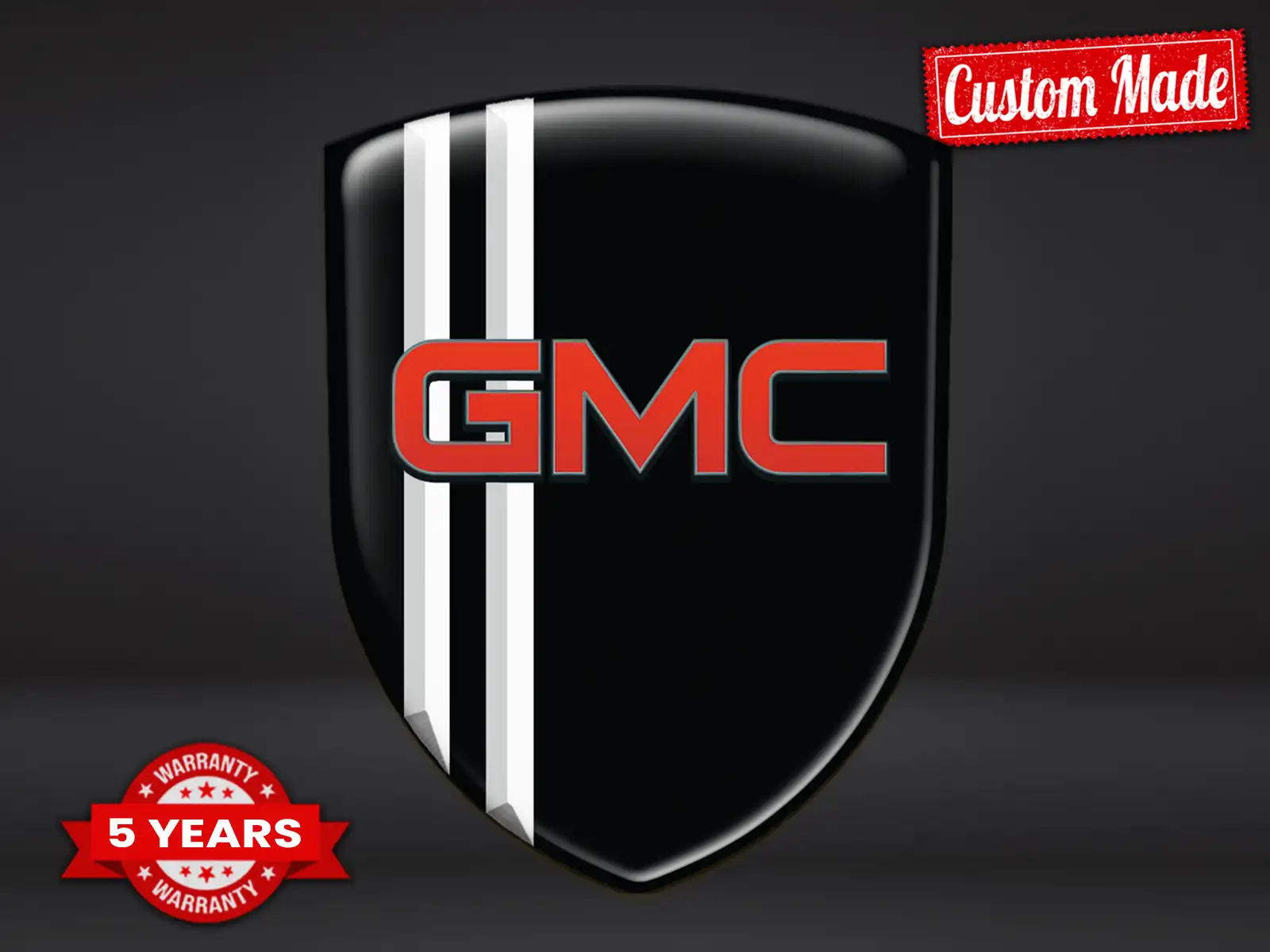 GMC Emblemas Auto Personalizados Resistentes Estrella
